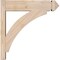 Ekena Millwork Thorton Smooth Arts and Crafts Outlooker, Douglas Fir, 5 1/2"W x 20"D x 20"H OUT06X20X20THR03SDF - alternate 4